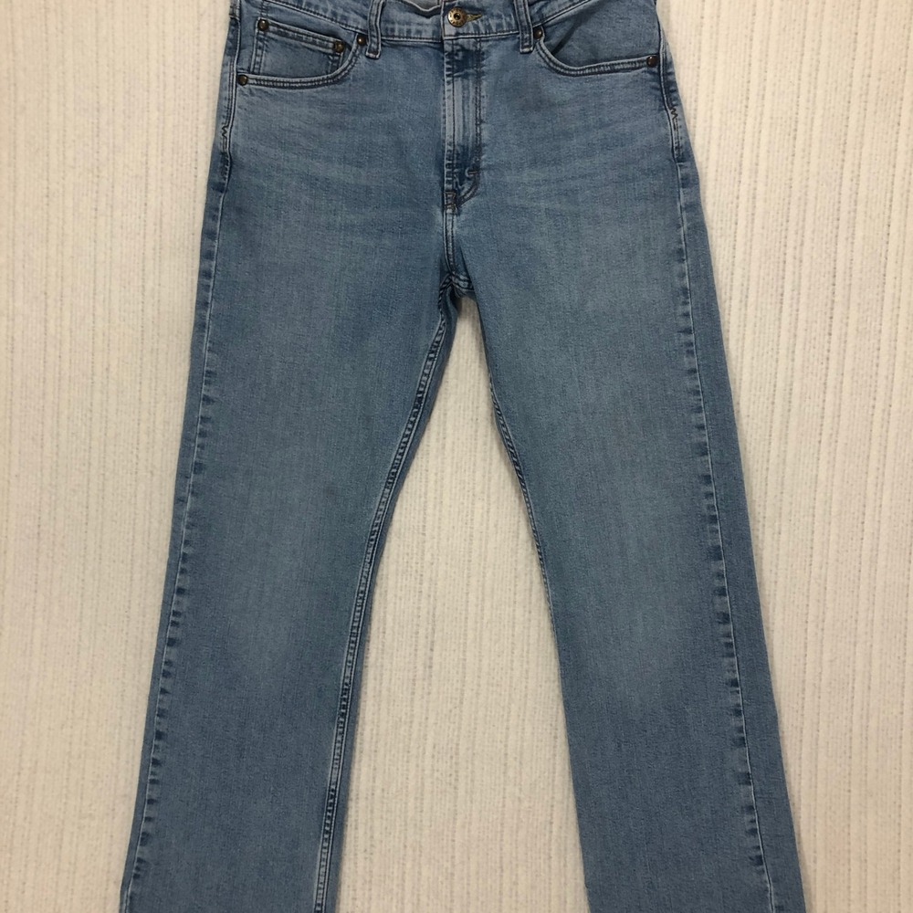 Wrangler Relaxed Boot Mens Jeans Medium Wash Blue Denim‎ 33x28 Bootcut 20X Style